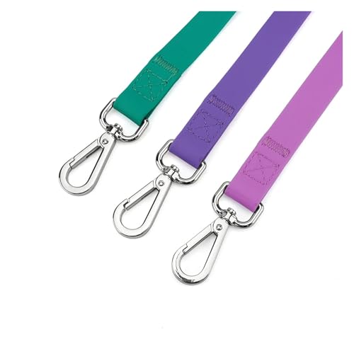 Laisse en PVC durable verte de 2.5cm pour animaux de compagnie - 4