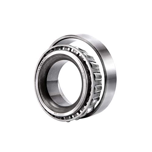 Xike 2 Set Fits For 1'' Axles Trailer Wheel Hub Bearings Kit, L44643/L44610 And 12192Tb Seal Od 1.980'', Dust Cover And Cotter Pin, Rotary Quiet High Speed And Durable. #TOP2