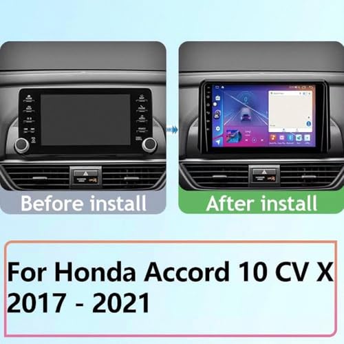 Navegación GPS de 2 DIN para Honda Accord: viaja conectado con Android Auto 2