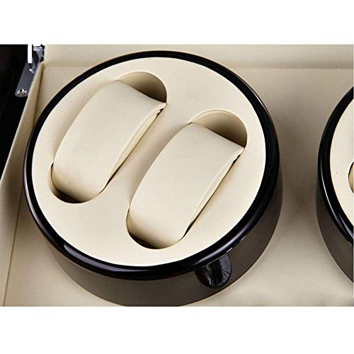 Estuche para guardar relojes de pintura de piano con motor silencioso de lujo 5