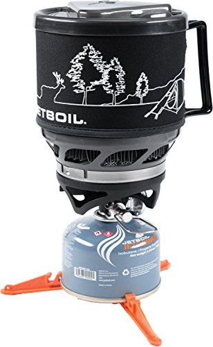 Jetboil MiniMo Personal Cooking System - Carbon w/ Line Art