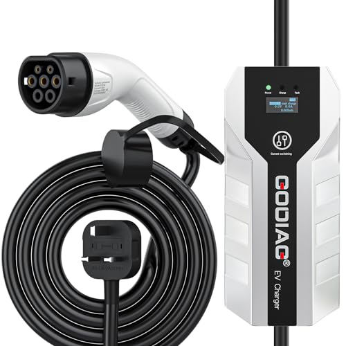 GODIAG EV Charger Type 2 with Adjustable Current
