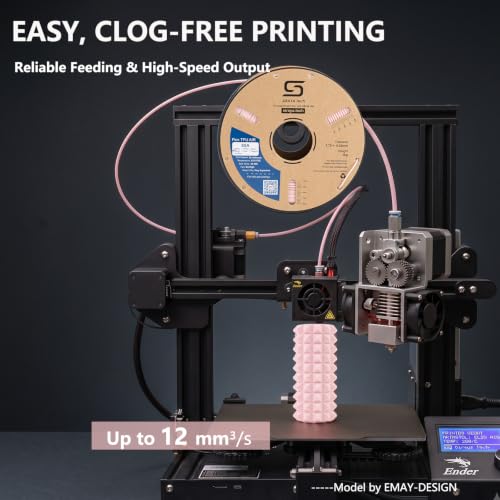Image of Siraya Tech Flex TPU Air - Active Foaming 3D Printer Filament, Blush 1kg | Adjustable Hardness (65A-82A), Up to 50% Lighter, High-Speed Printing, Easy to Print Soft TPU for Wearables & Prototypes