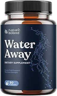 Water Away Supplement for Fast Bloating and Swelling Relief Pure Natural Diuretic Pills Reduce Water Retention Support Weight Loss Boost Energy Levels