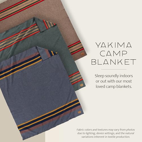 Image of Pendleton Yakima Camp Blanket Full Queen 90 inch x 90 inch - Wool Cotton