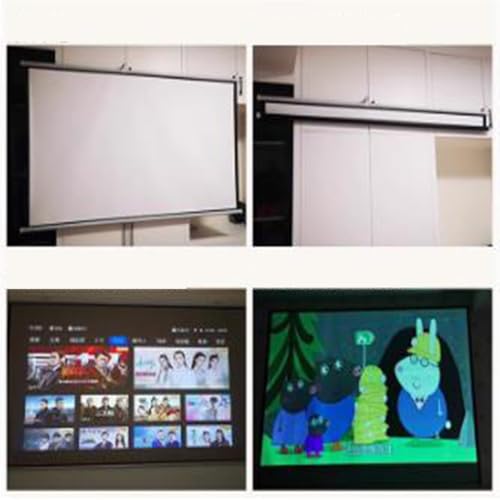 Pantalla de proyección manual 60 pulgadas 4:3 miniatura 6