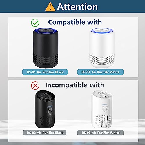Image of BS-01 Replacement Filter Compatible with Slevoo BS-01 Air Purifier