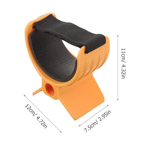 Support de détecteur de métaux léger accessoire plastique jaune étanche de détection extérieur - 3