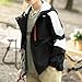 fnnxeal Boys Rain Jacket Lightweight Casual Zip Up Hoodie Fall Winter Fashion Waterproof Hooded Windbreaker Coat with Pockets Hoodies for Boys Black 12 Years