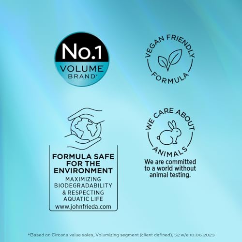 John Frieda Volume Lift Lightweight Shampoo 250 Ml, Shampoo Flat, Fine Hair, Bouncy Hair Shampoo - Image 8