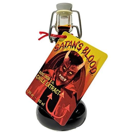 Satan's Blood Chile Extract Hot Sauce, 1.35 Ounce