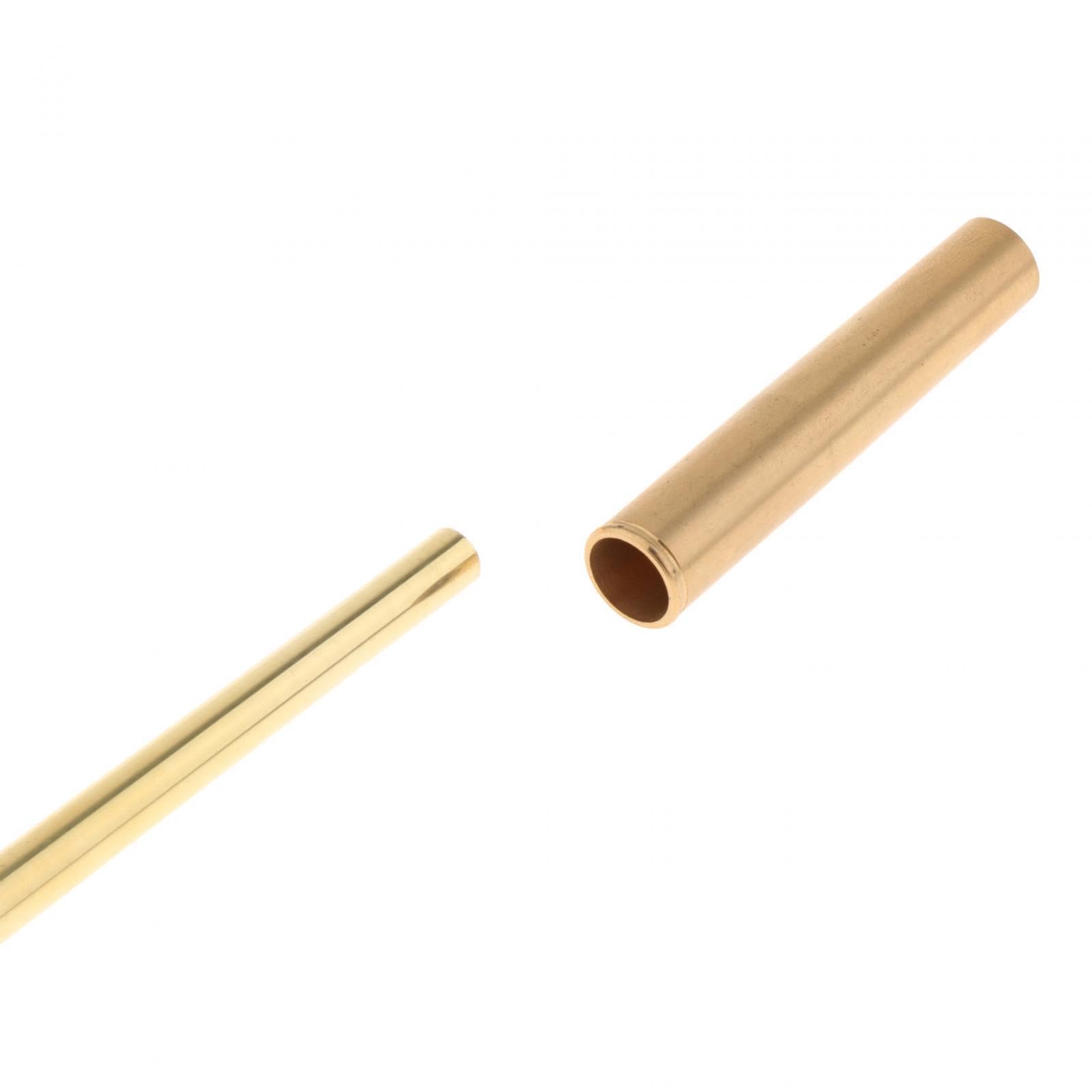 Trompette Réparation Ensemble Accessoires Pièces Embouchure Pince Tube Cuivre pour Maintenance Remplacement Instrument Adapté Aux Écoles, 220x12mm 70x12mm