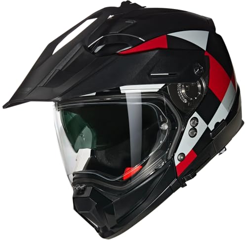 Casque Nolan N70-2 X Integral Noir Gris Ocre en Taille L - 3