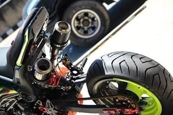 Amazon | デュアルハイマウントAodonly レーシングエキゾースト