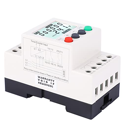 Relais de protection de séquence de phase Sorandy RD6-W avec écran LCD de haute précision