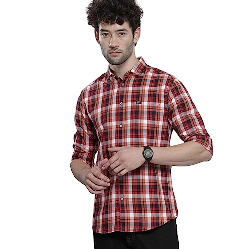 Image of THE Indian Garage CO Men's Cotton Slim Fit Shirt