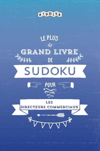 livre Le plus grand livre de Sudoku pour les directeurs commerciaux