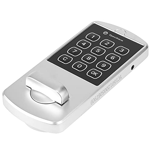 Serrure de porte d'armoire avec alarme de 4 tentatives erronées et code sécurisé - 2