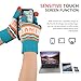 Veminei Touchscreen Winter Gloves - Fashion Knit Mittens with Thick Cuffs for Cold Weather Gifts for Men Women Fans