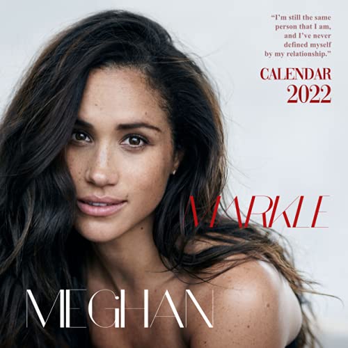 Meghan Markle Calendar 2022: 2021-2022 Calendar planner - 18 months - movie tv series films Gifts boys girls kids and all Fans