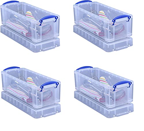 Really Useful Box Plastic Storage Box, 6.5 Liters, 17 1/2