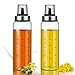 Produktbild Tigerkinwit Olivenölspender Flasche, Essig und Ölflasche 2 * 300ML Ölspender aus Edelstahl und Glas Olivenöl Flasche Behälter für BBQ, Kochen, Grillen, Pasta, Auslaufsicher und Spülmaschinenfest