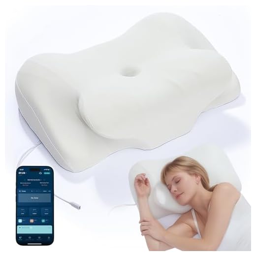 Covedot Smart Sleep Monitoring Pillow with App – Ergonomic Butterfly Memory Foam, Bluetooth Anti-Snore Support, Premium Sleep Tracker for Better Rest