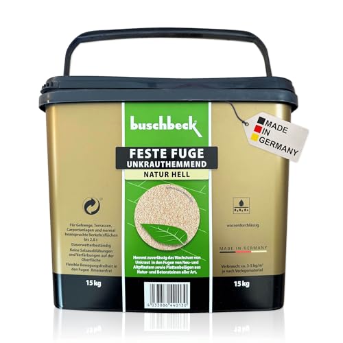 Buschbeck Feste Fuge selbsthärtend unkrautfrei & ameisenhemmend natur
