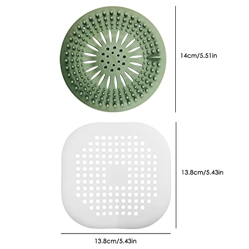 SENHAI - Set di 6 filtri per lavello, in silicone