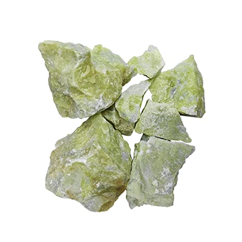 Serpentine Raw Crystal Stone 500 Gm (3–6 Pcs) | AAA+ Grade Natural Healing Crystals Stones for Stress, Anxiety & Emotional Balance | Gemstone for Spiritual Home Decoration, Meditation, Vastu & Gifting