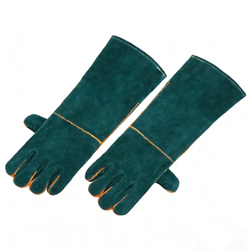 1 Paire Gants de Manipulation Animaux, 40 cm Gant Anti Morsure, Gants de Protection Anti-morsure pour Animaux de Compagnie, Gant pour bain, manipulation et toilettage des chiens, chats et oiseaux