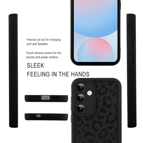 Image of Compatible with Samsung Galaxy S24 FE Case, Black