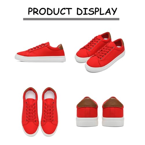 Canvas Shoes for Women and Men Low Top Lace Up Shoes Comfortable Tennis Shoes, Women's Fashion Sneakers Classic Casual Shoes2