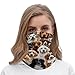 Women Men Head Scarf Neck Gaiter for Alopecia Cancer Chemo - Lover Funny Cute Dogs Headwear Moisuture-Wicking Fashion Beanie Hat Multifunctional Cap Hat for Yoga