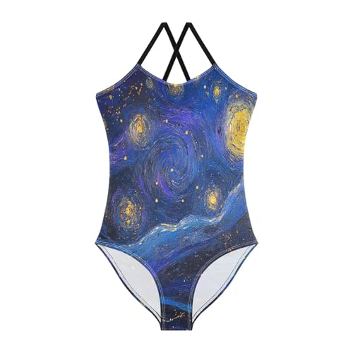 KLL Girls 1-Piecing Swimsuits Swimwear Girls Bathing Suit