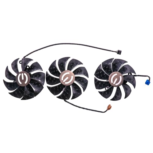 BestParts New Graphics Card Cooling Cooler Fan Replacement for EVGA XC3 Ultra RTX3080ti 3080 3070 3070ti