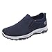 Sandale Bout Ouvert pour Homme Hommes Chaussures été Mode Maille Respirant antidérapant Chaussures de Marche Loisirs de Plein air Chaussures de Sport Sandale Homme Randonne (Blue, 40)