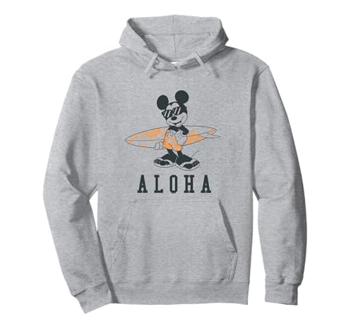 Sweat à capuche Mickey Mouse Aloha Surf en coton pour homme et femme