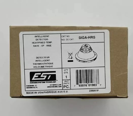 1PCS Nib! EST SIGA-HRS Intelligent Fixed Temp. Rate-of-Rise Detector SIGA-HRS