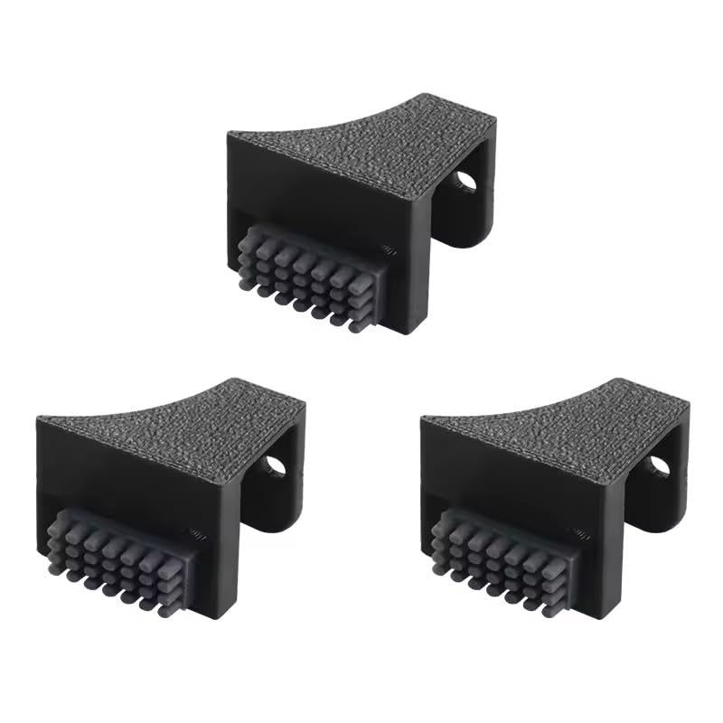 Limpiador de boquilla integrado para boquilla Bambulab X1/P1, cepillo de silicona, consumibles, herramienta de limpieza para boquilla impresa en 3D Bambulab X1 (3 piezas)