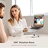 UGREEN Adjustable Laptop Stand for Desk, 360° Rotating, Ergonomic Portable Computer Stand Laptop Holder Riser Compatible with MacBook, Air, Pro, All Laptop 10-17", Gray #1