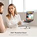 UGREEN Adjustable Laptop Stand for Desk, 360° Rotating, Ergonomic Portable Computer Stand Laptop Holder Riser Compatible with MacBook, Air, Pro, All Laptop 10-17", Gray