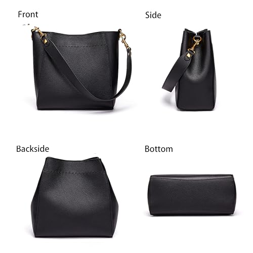 Bolso Hobo de Cuero para Mujer miniatura 6