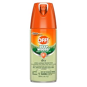 OFF! Deep Woods Insect Repellent Aerosol, Dry, Non-Greasy Formula, Bug Spray with Long Lasting Protection from…