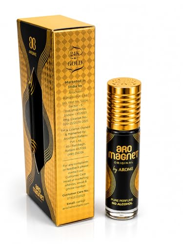 Arome Aro Magnet Attar Perfume For Men Women I Non Alcoholic I Travel Size Perfume Roll-On I Pocket Friendly Attar I Fresh Fragrance I Roll-On Perfume for Gifting - view 4