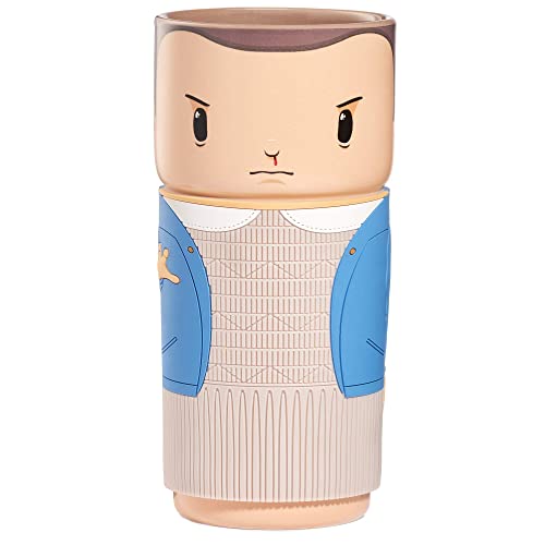 CosCups by Numskull Stranger Things Eleven Ceramic Mug Gift with Rubber Sleeve 400ml - Official Stranger Things Merchandise