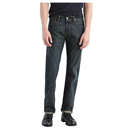 Levi's Herr 501 original Fit' jeans, Dark Clean 0089, 36W x 32L