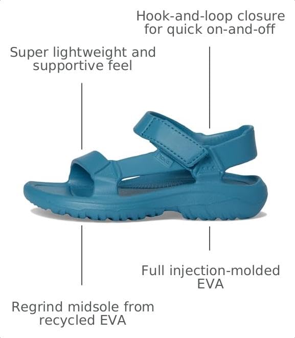 Image of Teva Unisex-Adult Kids Hurricane Drift Sandal