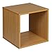 URBN LIVING Étagère de stockage en bois Disponible de 1 à 4 étage(s), hêtre, Cube