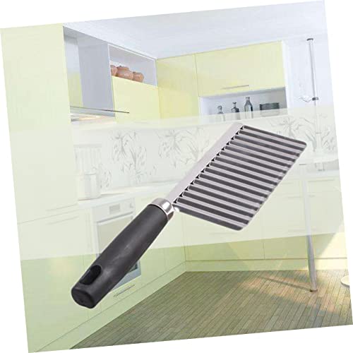 Cuchillo ondulado para papas de acero inoxidable negro ULTECHNOVO miniatura 2